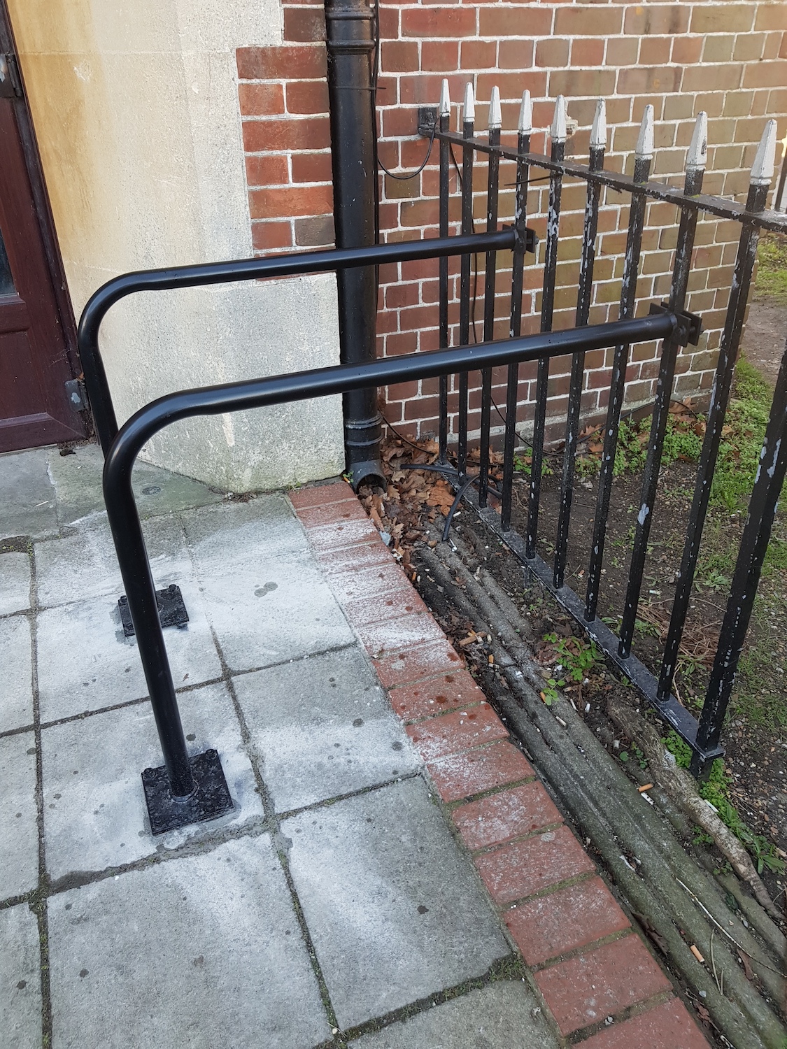 Bespoke cycle stand fitting by Kestrel Cycle Stands